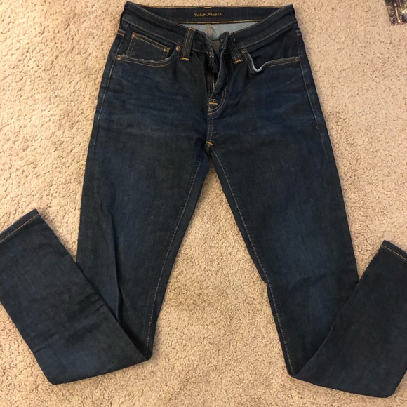 Nudie Jeans Jeans Nudie Jeansskinny Linsz27 Nearly Dry Washused